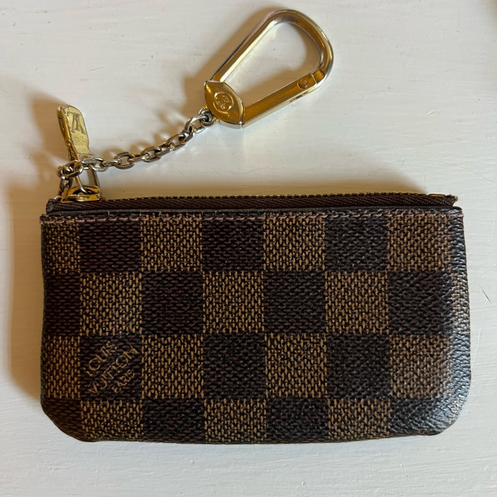 Louis Vuitton Key Pouch - Damier Ebene